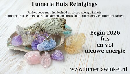 Huis Reinigings Pakket met Abeloneschelp | Energetische Reiniging 2026 pakket &ndash; Lumeria