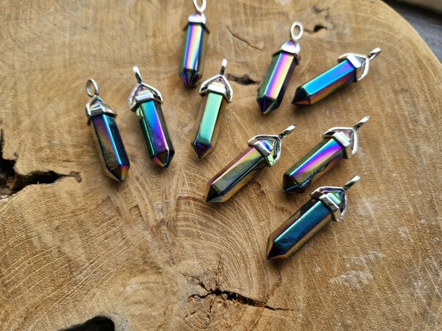 Hematiet angel aura regenboog Healing point
