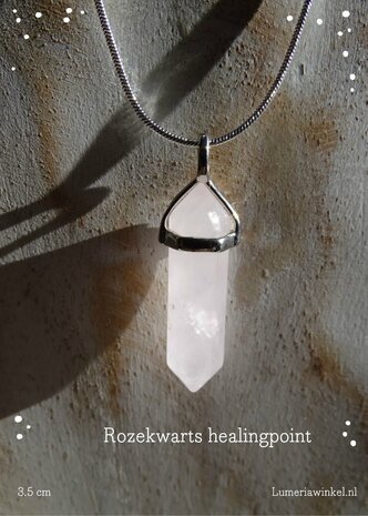 Rozekwarts Healingpoint hanger