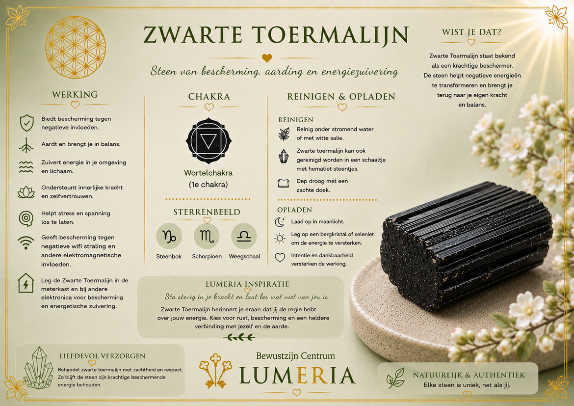 Zwarte-toermalijn