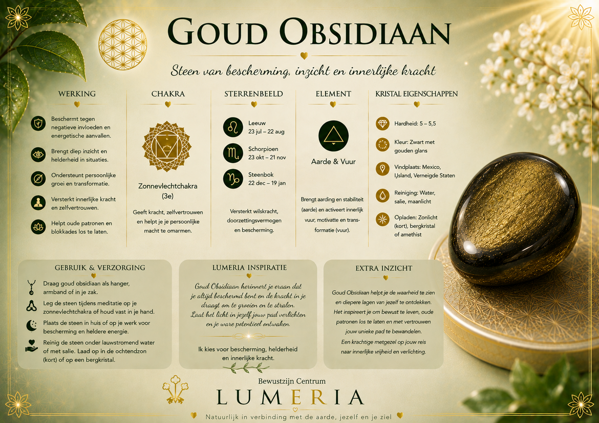 Goud-Obsidiaan