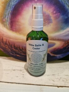 Roomspray Witte Salie & Ceder | Zuivering & Aarding – Lumeria