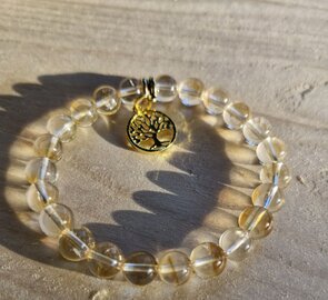 Citrien armband | Beschermende zonnestralen | Energie & zelfvertrouwen | Lumeria