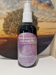 Kwan Yin Roomspray voor Rust & Ontspanning | Lumeria