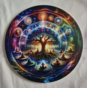 Tree of Life bloem - decoratieplaat - 25cm