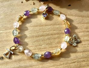 Lichtcirkel van Liefde armband | Heling & onvoorwaardelijke liefde | Lumeria