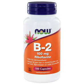 NOW Vitamine B2 100mg