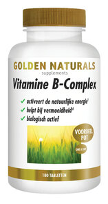 Golden Naturals Vitamine B-complex - 60 capsules