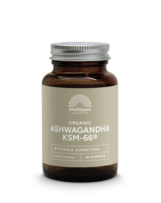 Mattisson Ashwagandha KSM-66 bio / 60 capsules