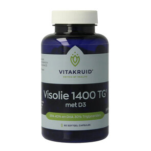 Vitakruid Visolie 1400 TG Triglyceriden met D3