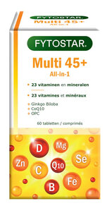 Fytostar Multi 45+ multivitamine 60 tabletten