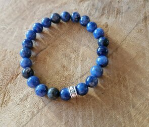 Sodaliet Armband | Zelfvertrouwen & Inzicht – Lumeria