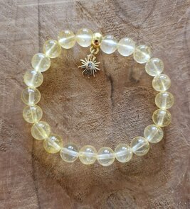 Citrien armband | Beschermende zonnestralen | Energie & zelfvertrouwen | Lumeria