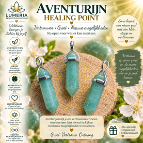 Aventurijn Healing Point – vertrouwen, groei & nieuwe mogelijkheden