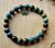 Chrysocolla armband met vlinder