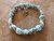 Larimar armband nuggets | Bij jezelf blijven & rust met hartje | Lumeria