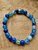 Blauwe Agaat powerbead armband | Bescherming & rust | Lumeria