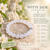 Witte Jade Armband 8 mm 