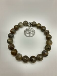 Labradoriet armband tree of life