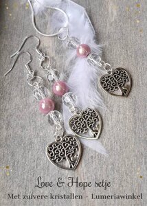Tree of life - hope en love setje