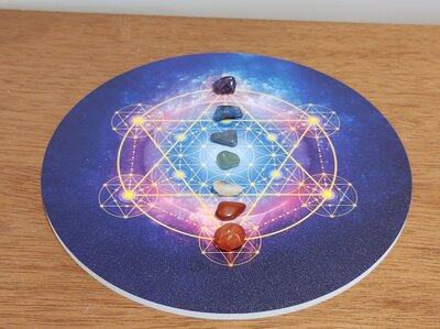 Chakra - Edelsteen Grid 