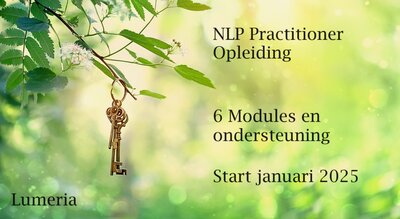 NLP Practitioner Opleiding - 4 & 5 januari 2025 - Woubrugge 