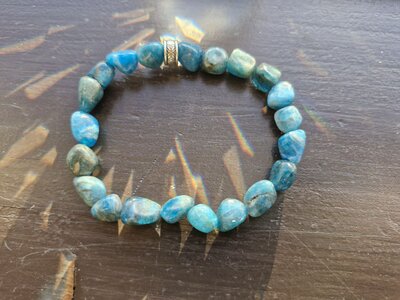 Apatiet nugget armband 