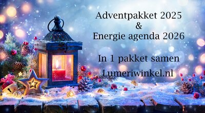 Warm Winter advent pakket 2025 & Energie agenda 2026 in 1 pakket