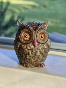 Orgonite energie uiltje - bescherming en wijsheid