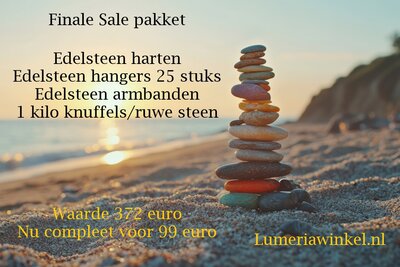 Super edelsteen uitverkoop pakket