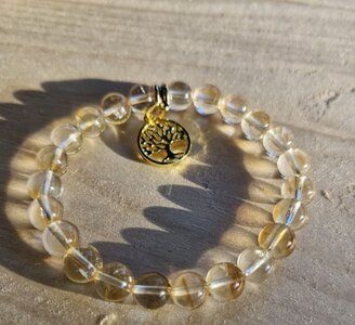 Beschermende zonnestralen armband - Citrien