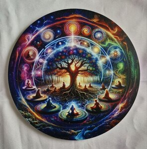 Tree of Life bloem - decoratieplaat - 25cm