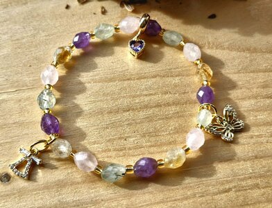Lichtcirkel van Liefde armband 