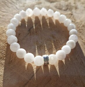 Maansteen Powerbead Armband | Intuïtie & Inzicht – Lumeria