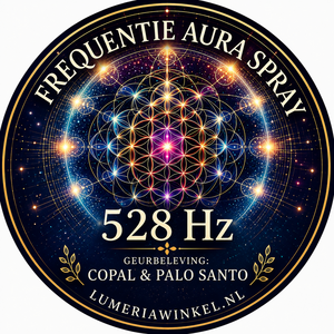 Frequentie Spray 528 Hz – Liefde, Harmonie & Transformatie - Groen glas