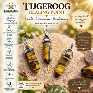 Tijgeroog Healing Point – kracht, vertrouwen & bescherming