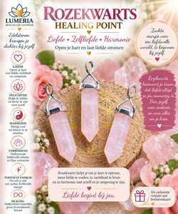 Rozenkwarts Healing Point – liefde, zachtheid & harmonie