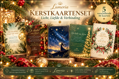 Lumeria Kerstkaartenset – 5 kaarten