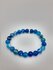 Blauwe agaat powerbead armband_