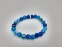 Blauwe agaat powerbead armband_