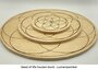 Edelsteen Grid plaat - Seed of life 20 cm_