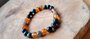 Zachte aardende kracht powerbead armband - Carneool - Elderiet en Labradoriet_