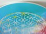 Edelsteen Grid of wand plaat - Flower of life 20 cm Color_