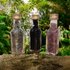 Lumeria energie flesjes - setje van 3 - Amazoniet Amethist en Zwarte toermalijn._