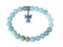 Amazoniet armband powerbead met engeltje_