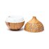 Aroma diffuser Deco round naturel USB_