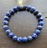 Lapis lazuli powerbead _
