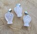 Rozekwarts hanger engeltje 12 mm_