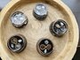 Orgonite energie schijfje - bescherming bergkristal_