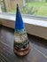 Orgonite energie piramide blauw - bescherming energiecentrale  _